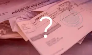 Fragezeichen über Dokumenten wie "Proof of Insurance" und "Registration". Ist eine auto anmelden ohne zulassungsbescheinigung teil 1 möglich?