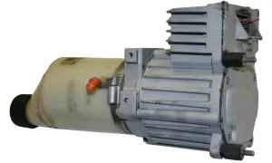 Elektrische Servolenkungspumpe. Wenn die Servolenkung defekt ist, können die Kosten für Reparatur oder Austausch hoch sein.